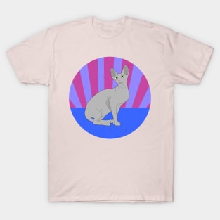 Gray Cat T-Shirt